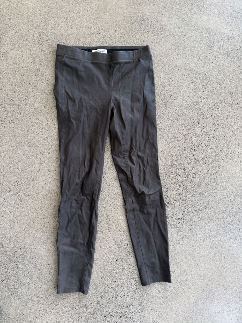 Slim leather leggings from Madewell